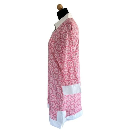 TIZZIE COTTON PINK DRESS SIZE MEDIUM - Picture 7 of 8